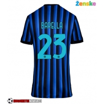 Ženske Nogometnih dresov Inter Milan Nicolo Barella #23 Domači 2025-26 Kratki rokavi